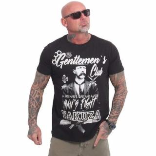 Yakuza pánské tričko GENTLEMENS TSB 24036 Black