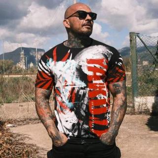 Yakuza pánské tričko GHOST REGULAR TSB 25041 Black