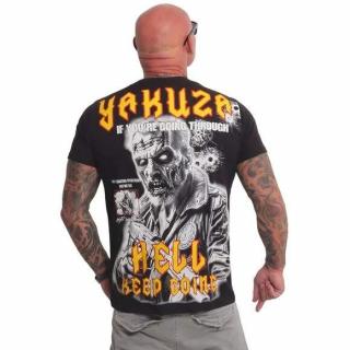Yakuza pánské tričko HELL REGULAR TSB 25026 Black