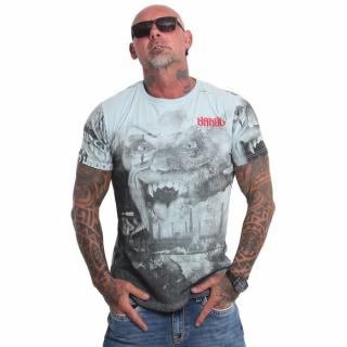 Yakuza pánské tričko HORROR TSB 23044 Sterling Blue