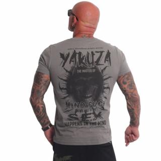Yakuza pánské tričko MIND TSB 22005 Steel Grey
