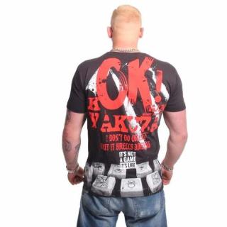 Yakuza pánské tričko OK! V02 TSB 24071 Black