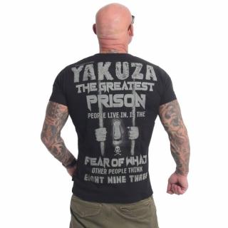 Yakuza pánské tričko PRISON TSB 22018 Black