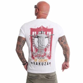 Yakuza pánské tričko SHARP EYE TSB 22015 White