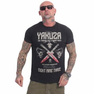 Yakuza pánské tričko SHARP KNIFE TSB 22006 Black