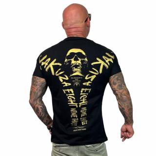 Yakuza pánské tričko VIP SKULL TREE TSB 23064 Black