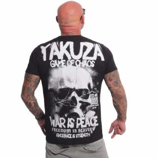 Yakuza pánské tričko WAR REGULAR TSB 25021 Black