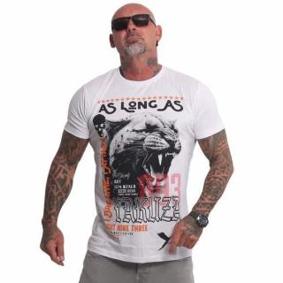 Yakuza pánské tričko WILDCAT REGULAR TSB 25015 White
