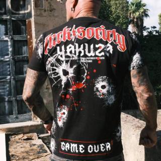 Yakuza pánské tričko WOOF REGULAR TSB 25023 Black