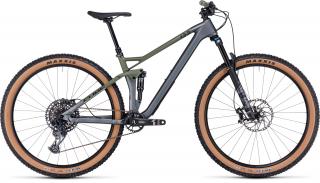 Celoodpružené kolo Cube Stereo ONE22 HPC TM 29 flashgrey´n´olive 2024 Velikost: L