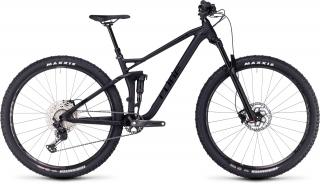 Celoodpružené kolo Cube Stereo One22 Race black anodized 2024 Velikost: XS
