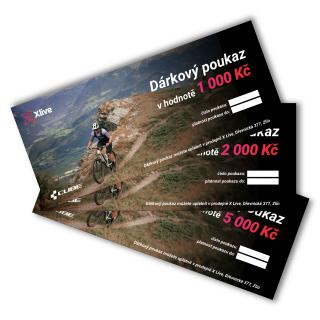 Dárkový poukaz Dárkový poukaz: 5 000 Kč