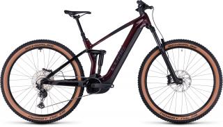 Elektrokolo Cube Stereo Hybrid 140 HPC Race 750 liquidred´n´black 2024 Velikost: S (27.5")