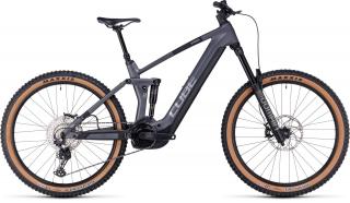 Elektrokolo Cube Stereo Hybrid 160 HPC Race 750 27.5 grey´n´metal 2024 Velikost: 22" (27.5")