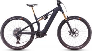 Elektrokolo Cube Stereo Hybrid ONE44 HPC AT 800 carbon´n´gold Velikost: S