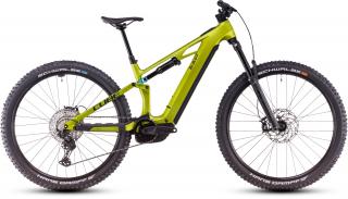 Elektrokolo Cube Stereo Hybrid ONE44 HPC Race 800 flashlime´n´blue Velikost: XL