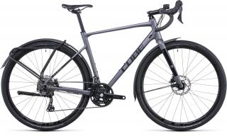 Gravel kolo Cube Nuroad Race FE grey´n´black Velikost: 58 cm