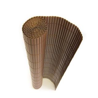 Bambusová rohož - BAMBOO MAT - B, výška 1,2 m (Hnědá bambusová stínící rohož)