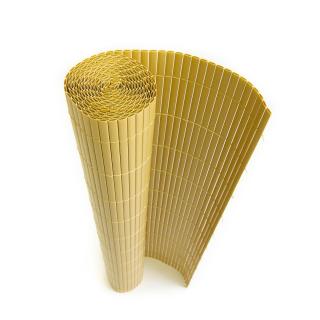 Bambusová rohož - BAMBOO MAT - Y, výška 1,2 m (Okrová bambusová stínící rohož)