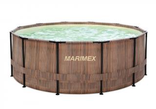 Bazén Florida 3,66x0,99 m se skimmerem - motiv TEAK