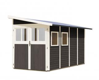 dřevěný domek KARIBU WANDLITZ 4 (73074) terragrau LG3092