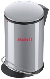 Hailo Harmony M stříbrný - designový odpadkový koš