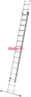 Hailo ProfiStep duo 2x15 příček - hliníkový žebřík