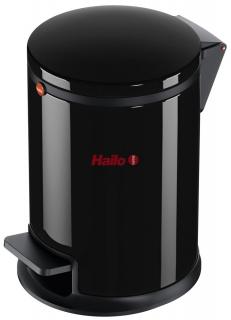 Hailo Pure 4 černý - designový odpadkový koš