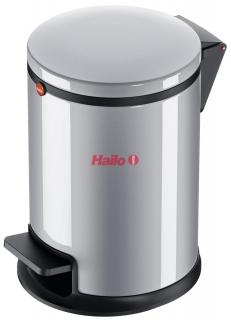 Hailo Pure 4 stříbrný - designový odpadkový koš