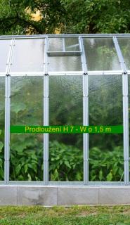 Limes Prodloužení skleníku H 7-W