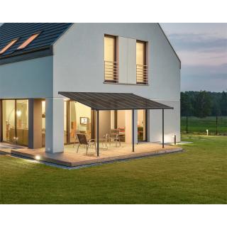 Palram Capri 5400 antracit 3 x 5,46 - hliníková (montovaná) pergola