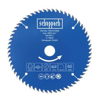 Scheppach Řezný kotouč pr. 165/20, 60 zubů