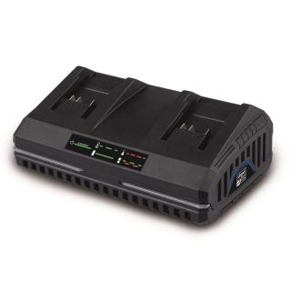 Scheppach SDBC2.4A - 20 V dvojitá nabíječka 2,4 A
