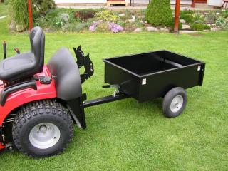 Vares TDK - vozík za zahradní traktor