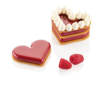 Silikonová forma Level Hearts 35