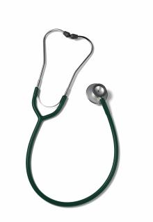ERKA., Stetoskop, model ERKAPHON ALU Barva: Tmavě zelená