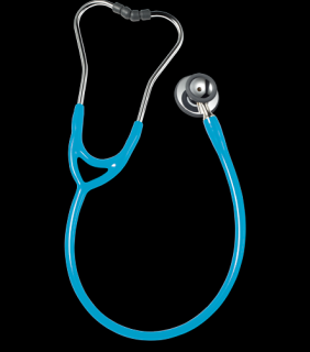 ERKA., Stetoskop, model FINESSE Barva: Světle modrá