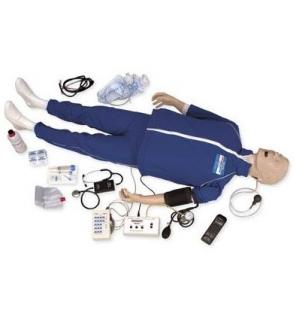Figurína dospělého pro nácvik auskultace v krizových stavech s EKG simulátorem