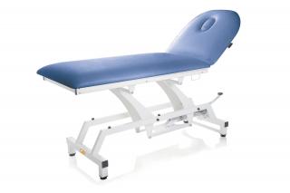 Hydraulické vyšetřovací lehátko Varianta: modrá, šířka 80 cm