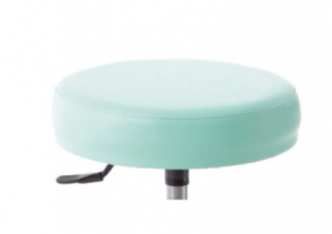 Moretti, Pracovní stolička plastová s pěnovým sedákem a závitem Barva: Zelená