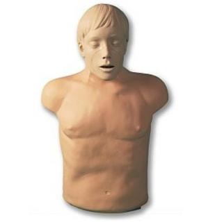 Resuscitační výcviková figurína Brad s elektronikou a přenosným vakem