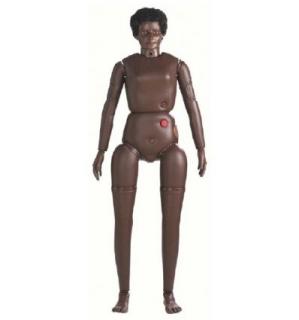 Zdokonalená ženská výuková figurína Bedford, černá