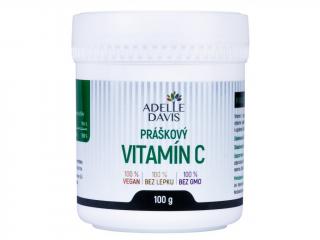 Adelle Davis Vitamín C, práškový, 100g