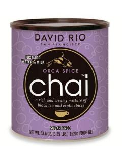 David Rio Orca Spice Sugarfree Chai - bez cukru - gastro dóza 1520 g