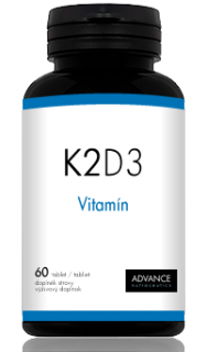 K2D3 ADVANCE - unikátní vitamin 60tbl.