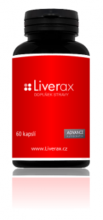 Liverax - podpořte zdraví svých jater, 60 kapslí