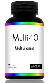 Multi40 - unikátní multivitamín 90 kapslí