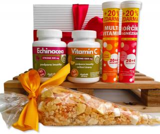 Vitamínový balíček Zdravý koš Céčko a Echinacea