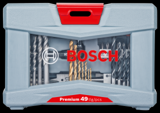 Bosch 49 dílná sada vrtacích a šroubovacích bitů Premium X-Line