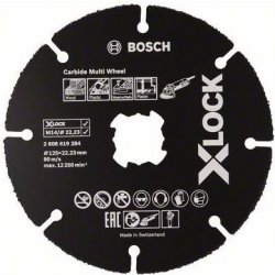 Bosch Řezný kotouč 125mm Carbide Multi Wheel 2608623011
